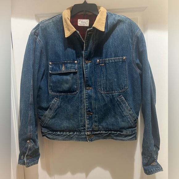Polo Ralph Lauren Other - Vintage Polo Mens Blue Jean Jacket